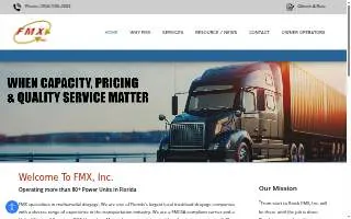 FMX Inc of Jacksonville website