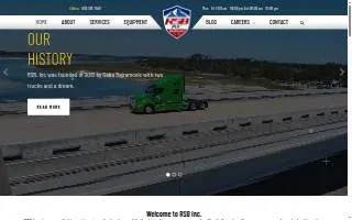 RSB Express Inc of Jacksonville website