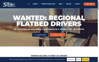 Sunbelt Transport website