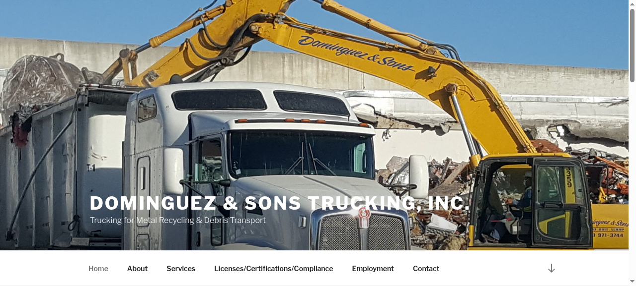 Dominguez & Sons Trucking Inc