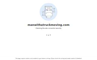 Man With A Truck Seattle Movers and Packers Local & Long Distance Moving Company