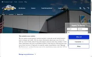 Swift Transportation - Denver Terminal website