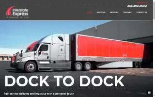 Interstate Express of Denver website