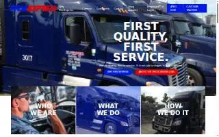 First Express website