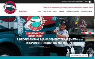 Coastal Transport Co Inc of Albuquerque website