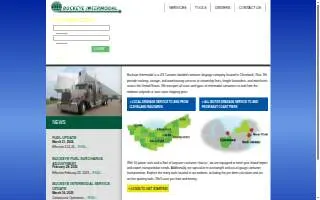 Buckeye Intermodal website