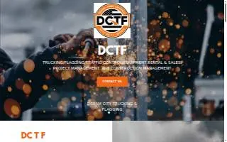 Dream City Trucking & Flagging website