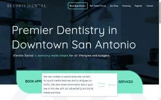 Elevate Dental ® website