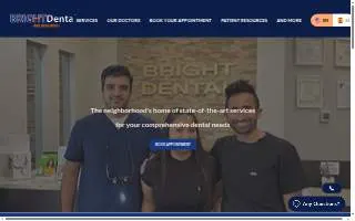 Bright Dental Milwaukee website