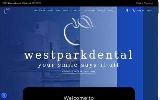 West Park Dental of Cleveland website