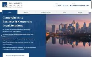 RS Law Group website