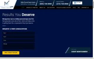 Montgomery Law website