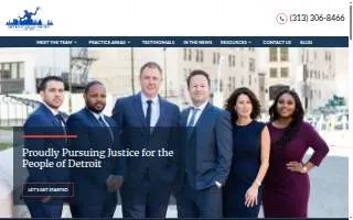 Detroit Legal Group PLLC website