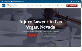 Michael Hua Injury Law website