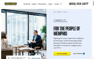 Morgan & Morgan of Memphis website