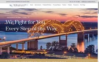 The Wharton Law Firm website