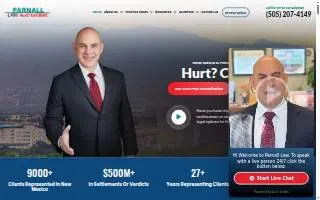 Parnall Law Firm, LLC - Hurt? Call Bert of Albuquerque website