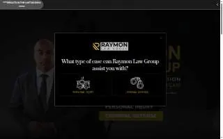 Raymon Law Group website