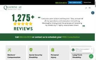 Quatrini Law Group of Pittsburgh website