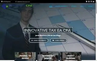 Montoya CPA EA APC website