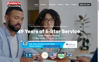Debbie's Accounting Service, Inc of Jacksonville website