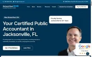 Richard Rust CPA LLC website