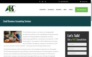 ABC Accounting LLC website