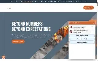 Capstone Accounting and Tax of Seattle website