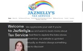 JazNelly's Tax Service website