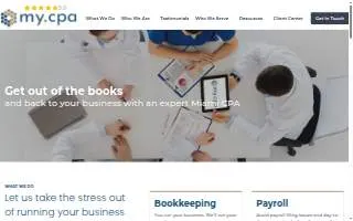 My CPA, PA of Miami website
