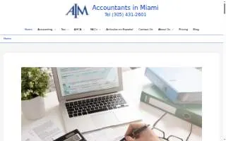 Accountants in Miami website