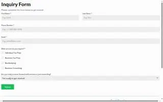 Essential Accounting Consultants of Cleveland website