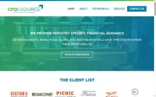 CFO 1 Source website