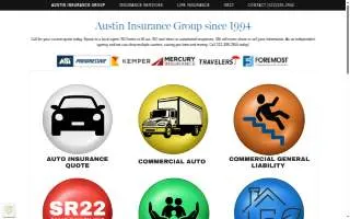 Austin Insurance Group / Authorized Progressive Agent website