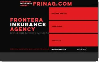 Frontera Insurance Agency website