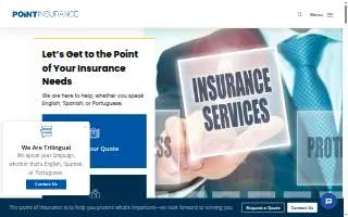 Point Insurance - Boston website