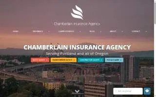Chamberlain Insurance Agency website