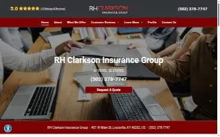 RH Clarkson Insurance Group website