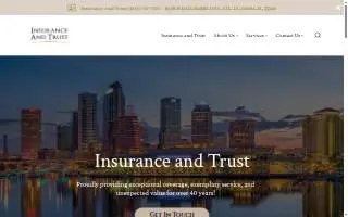 Insurance and Trust website