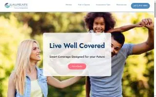 Laureate Insurance Partners website