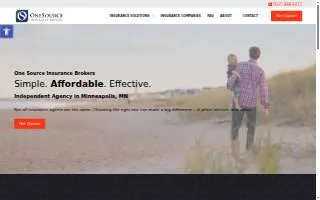 One Source Insurance Brokers website