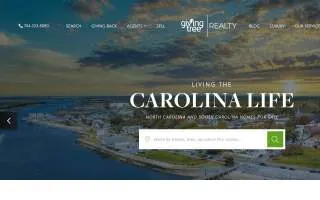Giving Tree Realty website