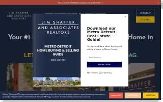 Jim Shaffer and Associates Realtors of Detroit website