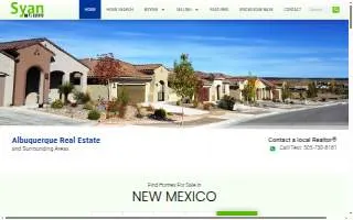 Syan Real Estate website