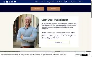 Bobby West - Realtor website