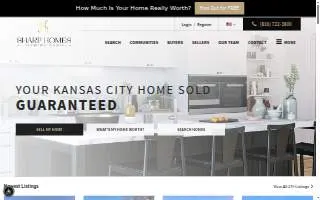 The Sharp Homes Team at Epique Realty website