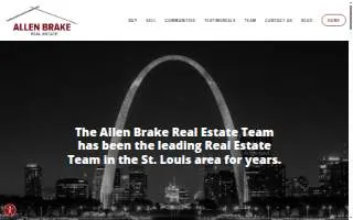 Allen Brake Real Estate of St. Louis website
