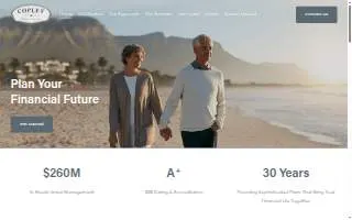 Copley Financial Group, Inc. website