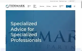 Tidemark Financial Partners website