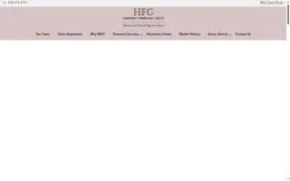 Harding Financial Group website
